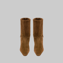 Yves Saint Laurent Niki Booties In Suede