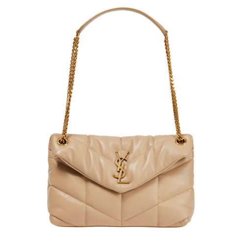 Yves Saint Laurent Puffer Small Leather Shoulder Bag