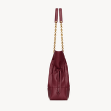 Yves Saint Laurent Small Jamie Shopping in Lambskin Rouge Merlot - BEAUTY BAR