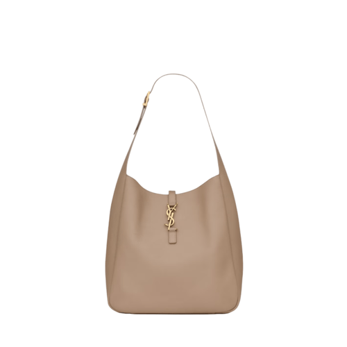 Yves Saint Laurent Supple Shoulder Bag Dusty Grey