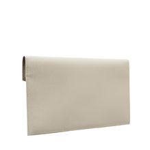 Yves Saint Laurent Uptown Leather Clutch White - BEAUTY BAR